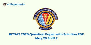 BITSAT 2025 Question Paper 29th May Shift 2 (Available): Download Solutions with Answer Key